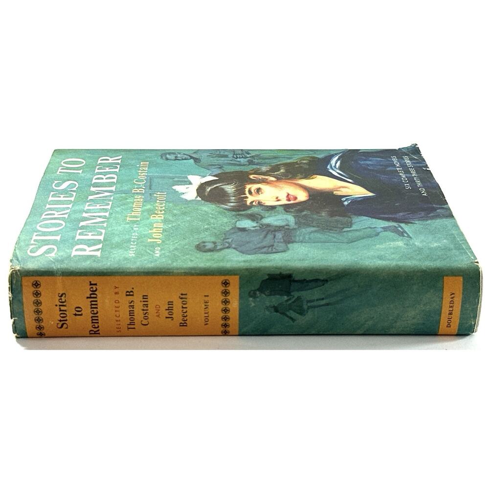 Stories to Remember 1956 Thomas B. Costain John Beecroft Doubleday Book Club HC - Picture 4 of 11